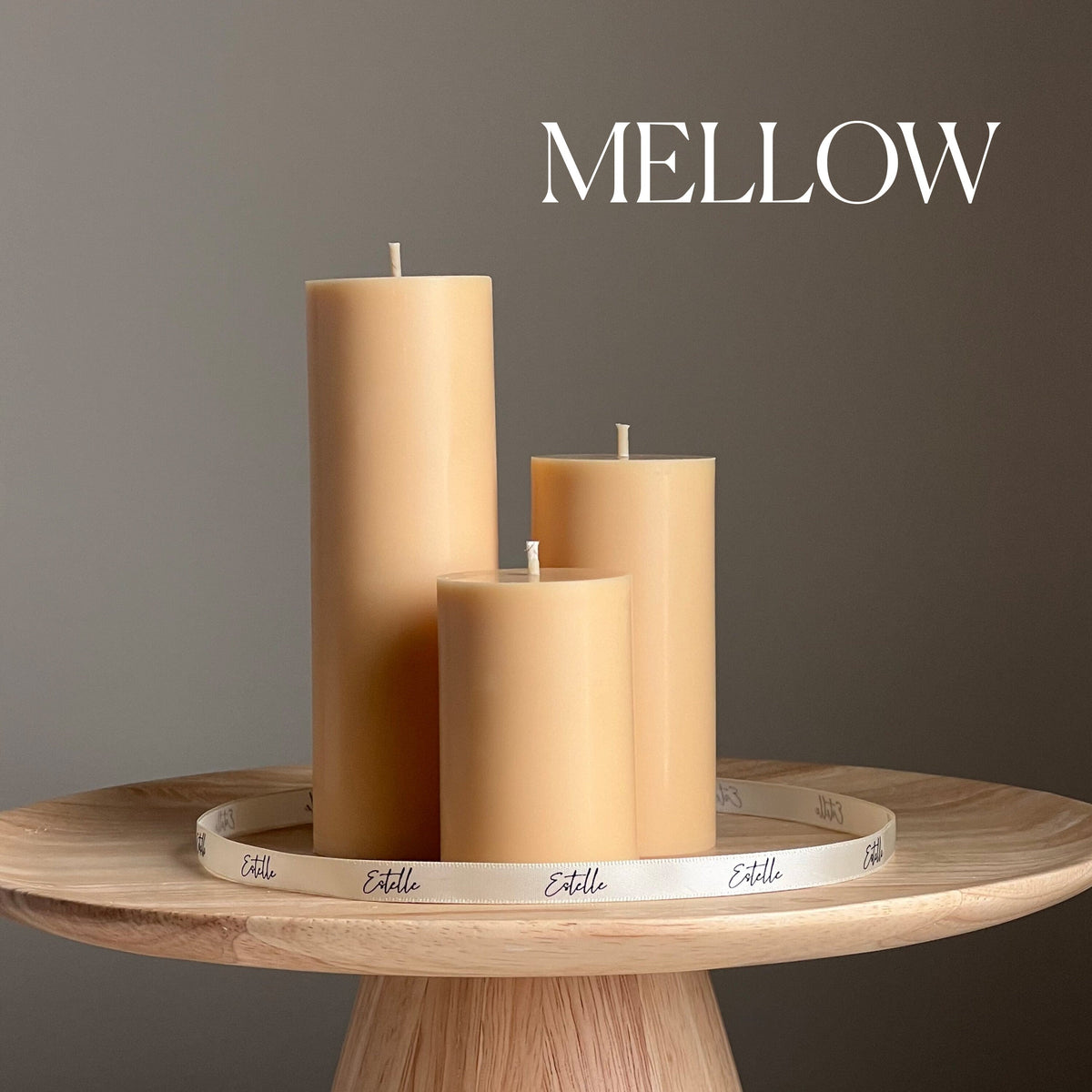 Small Classic Pillar Candle-4