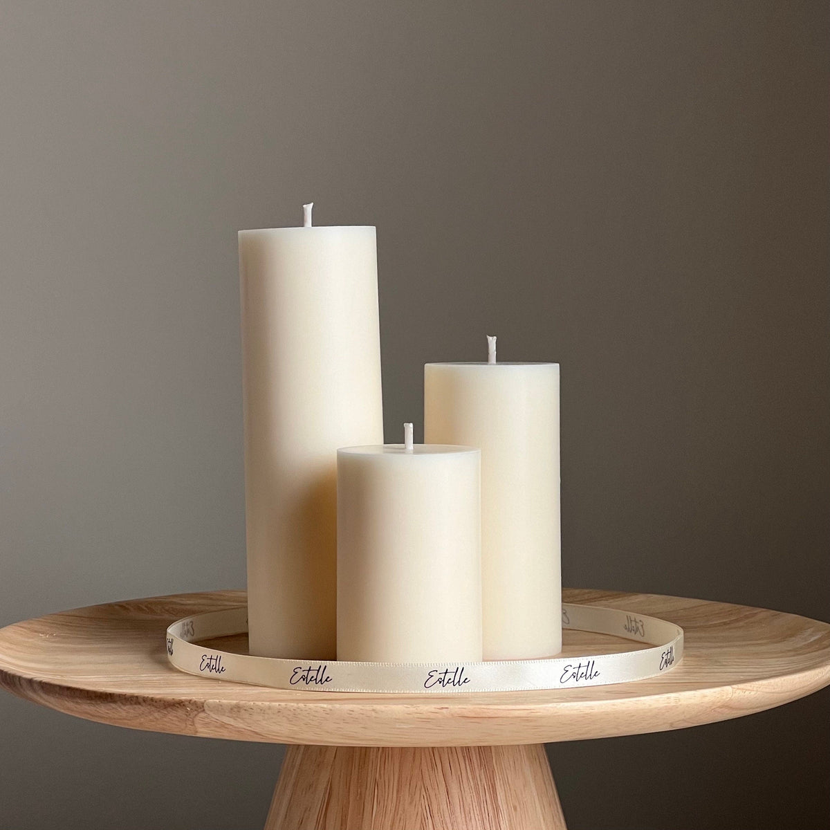 Small Classic Pillar Candle-1