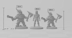Dwarven Oathbreaker C dnd mini - Artisan Guild | Dwarf | Fighter | Male | Ranger | Artificer | Pathfinder | Wargaming | Clan |-2
