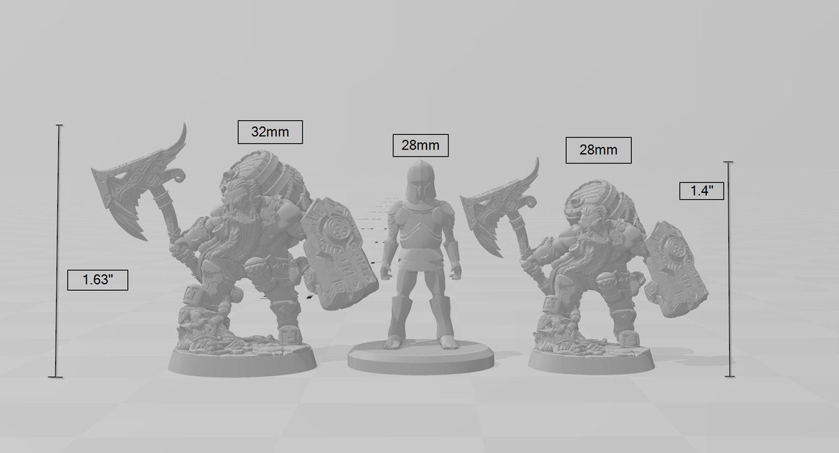Gino Brewmaster dnd mini - Artisan Guild | Dwarf | Fighter | Male | Ranger | Barbarian | Pathfinder | Wargaming | Clan | Artificer | Beer-2
