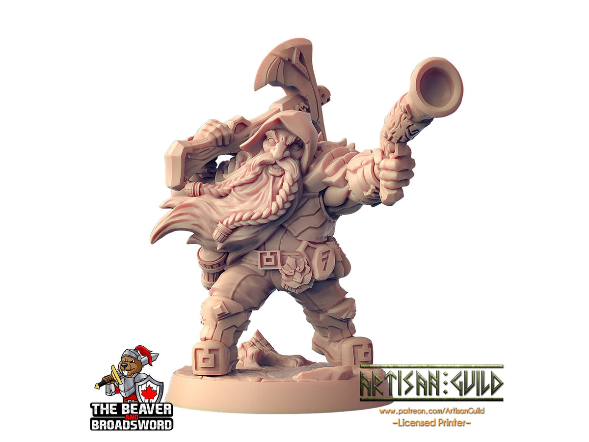 Dwarven Oathbreaker A dnd mini - Artisan Guild | Dwarf | Fighter | Male | Ranger | Artificer | Pathfinder | Wargaming | Clan |