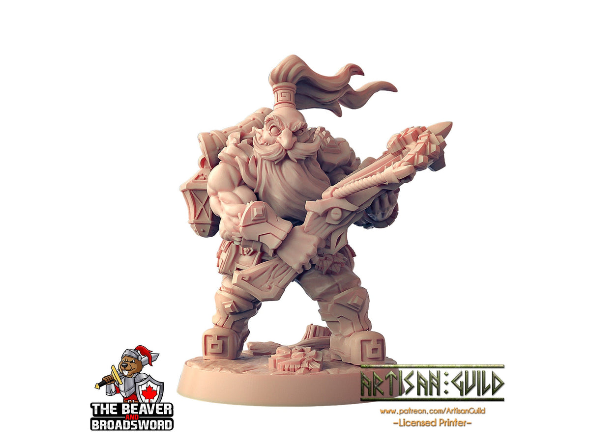 Dwarven Oathbreaker B dnd mini - Artisan Guild | Dwarf | Fighter | Male | Ranger | Artificer | Pathfinder | Wargaming | Clan |-1