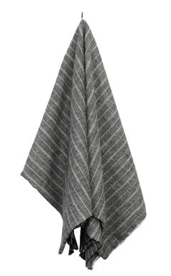 Hemp Organic Cotton Stripe Fabric: Lightweight Woven Material-9