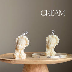 Handmade Soy Wax Lady Bust Candle | Home Decor-3