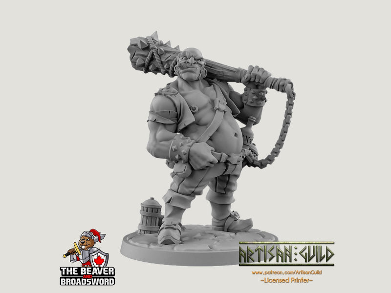 Dunn Half-Ogre dnd mini - Artisan Guild | Male | Giant | Rogue | Pirate 5e Fantasy  Dungeons and Dragons | Tabletop | Mini RPG | Pathfinder-1