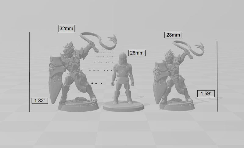 Ashen Alfar Inquisitor A - Dungeons and Dragons | Male | Fighter | Paldin Cleric | Elf Drow DnD 5e Fantasy  Pathfinder 2e 5e Tabletop Mini-3
