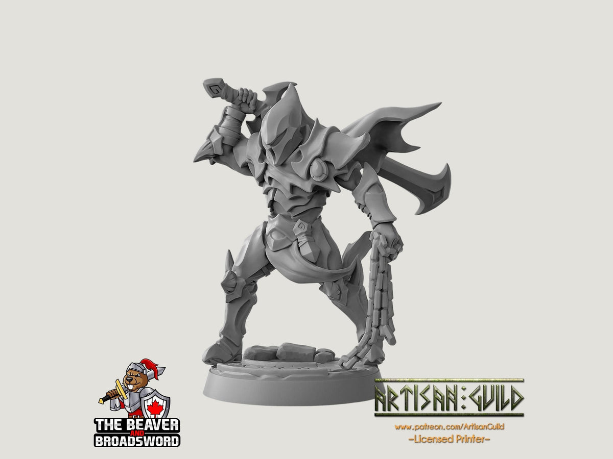Ashen Alfar Inquisitor B - Dungeons and Dragons | Male | Fighter | Paldin Cleric | Elf Drow 5e Fantasy  Pathfinder 2e 5e Tabletop Mini DnD-2