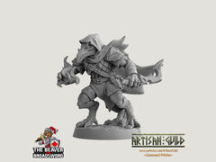 Kenku E Aarakocra Rogue Trickster premium DnD mini - High Quality Resin Printed 28mm 32mm Tabletop Miniature, Tough, Durable, Figurine-1
