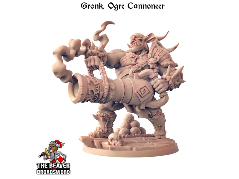 Ogre Marauders 1-6 Mini Bundle - Artisan Guild | DnD | Fighter | Barbarian | Monster | Male | Pathfinder, TTRPG Wargaming | Frostgrave Giant-3