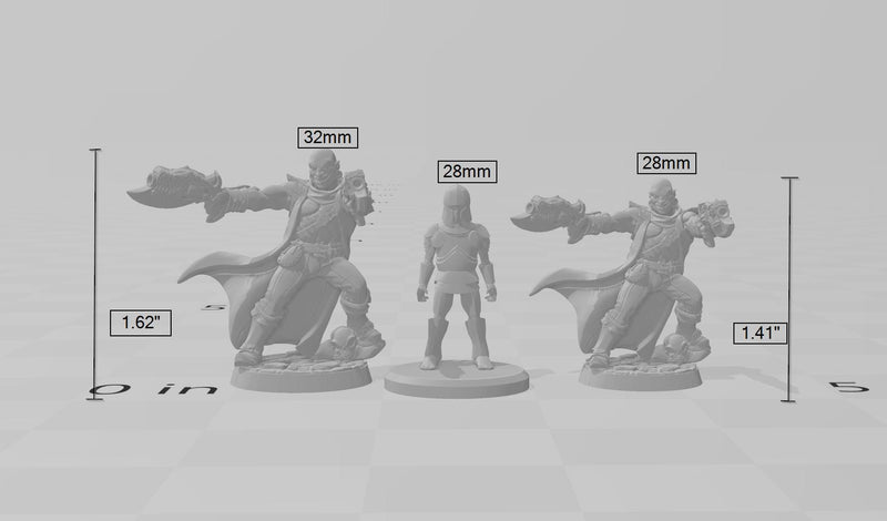 Korg the 2-headed dragon dnd mini - Artisan Guild | Male | Human | Rogue | Paladin 5e Fantasy  Dungeons and Dragons | Tabletop | Mini RPG-2