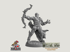 Scourgeland Survivor C dnd mini - Dungeons and Dragons | Male | Fighter | Ranger | Human 5e Fantasy  Pathfinder 2e 5e Tabletop | Mini RPG-1