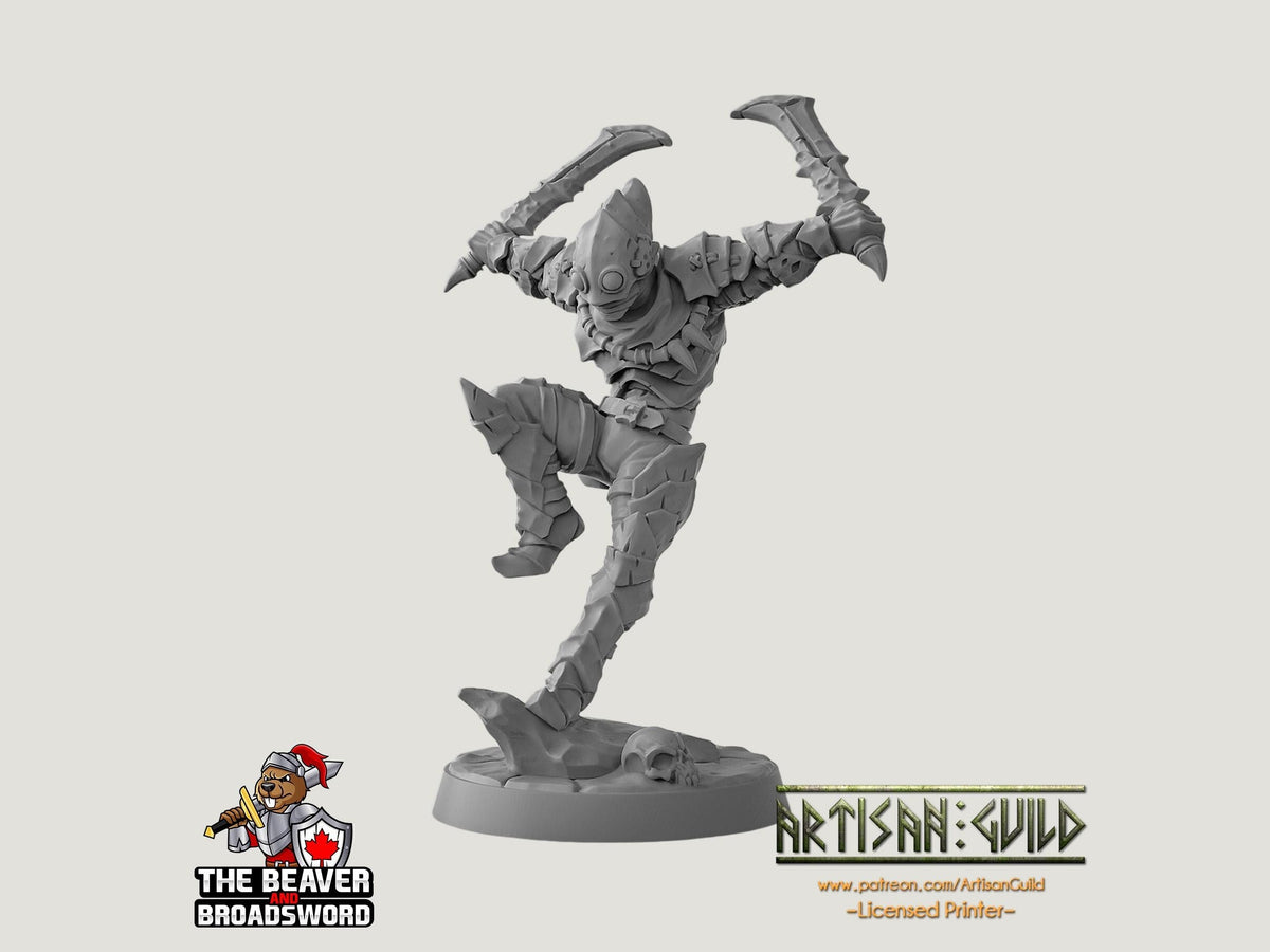 Scourgeland Survivor D dnd mini - Dungeons and Dragons | Male | Fighter | Rogue | Human 5e Fantasy  Pathfinder 2e 5e Tabletop | Mini RPG-1