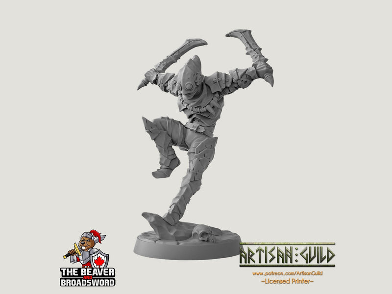 Scourgeland Survivor D dnd mini - Dungeons and Dragons | Male | Fighter | Rogue | Human 5e Fantasy  Pathfinder 2e 5e Tabletop | Mini RPG-1