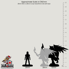Aarakocra C Paladin Cleric Fighter premium DnD mini - High Quality Resin Printed 28mm 32mm Tabletop Miniature, Tough, Durable, Figurine-2