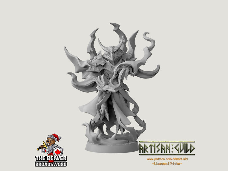 Owlkin Aarakocra Wizard Sorcerer Druid premium DnD mini - High Quality Resin Printed 28mm 32mm Tabletop Miniature, Tough, Durable, Figurine-1