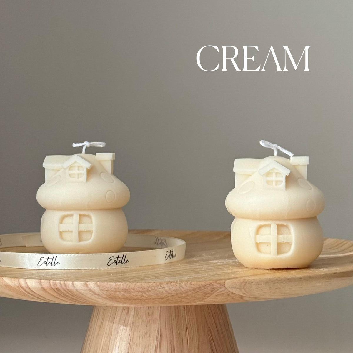 Tiny House Soy Candle: Hand-Poured Sculptural Art Gift-3