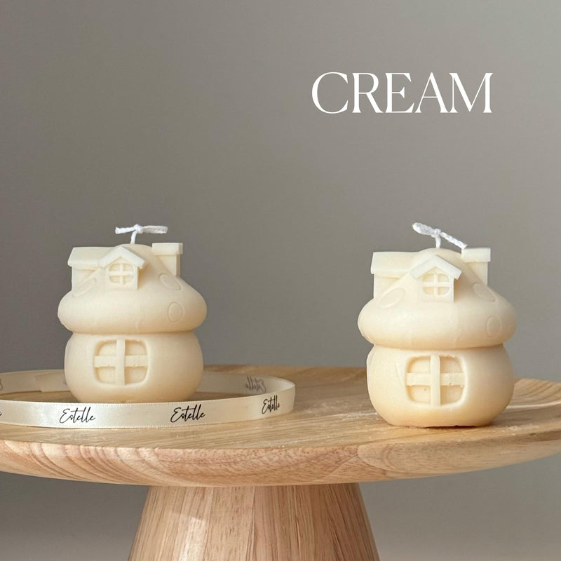 Tiny House Soy Candle: Hand-Poured Sculptural Art Gift-3