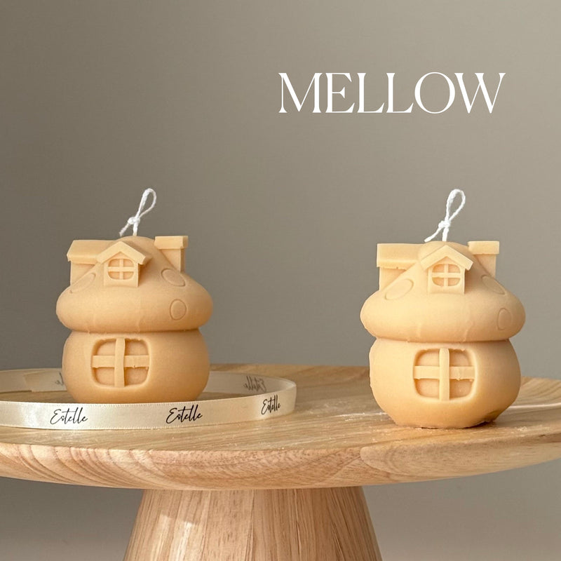 Tiny House Soy Candle: Hand-Poured Sculptural Art Gift-4