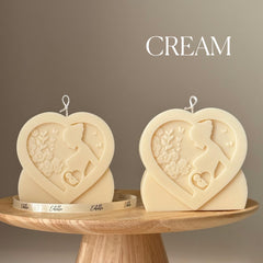 Mother's Love Soy Candle: Hand-Poured Sculptural Art Gift-3