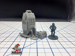 Scifi Power Unit - EC3D , Infinity, Legion, Sci-fi, Cyberpunk, Starfinder, tabletop terrain, Sci-fi Scenery, Wargaming, Space, Battery-1