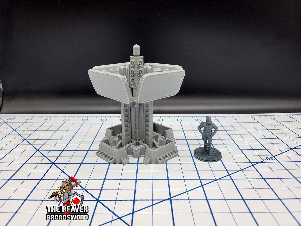 Scifi TV Screen Array - EC3D , Infinity, Legion, Sci-fi, Cyberpunk, Starfinder, tabletop terrain, Sci-fi Scenery, Wargaming, Security