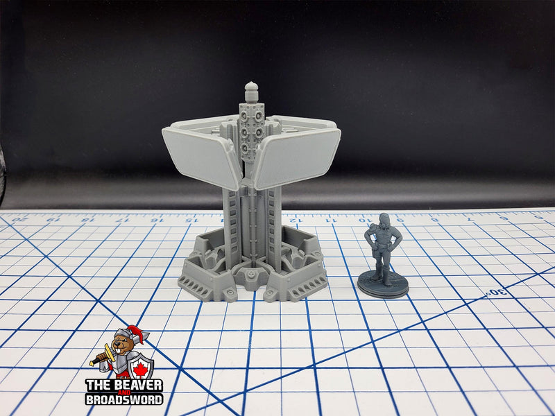Scifi TV Screen Array - EC3D , Infinity, Legion, Sci-fi, Cyberpunk, Starfinder, tabletop terrain, Sci-fi Scenery, Wargaming, Security-1