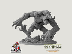 Giant Svart Troll large premium miniature - High Quality Resin Printed 28mm 32mm Tabletop Miniature, Tough, Durable, Figurine and Diorama-1