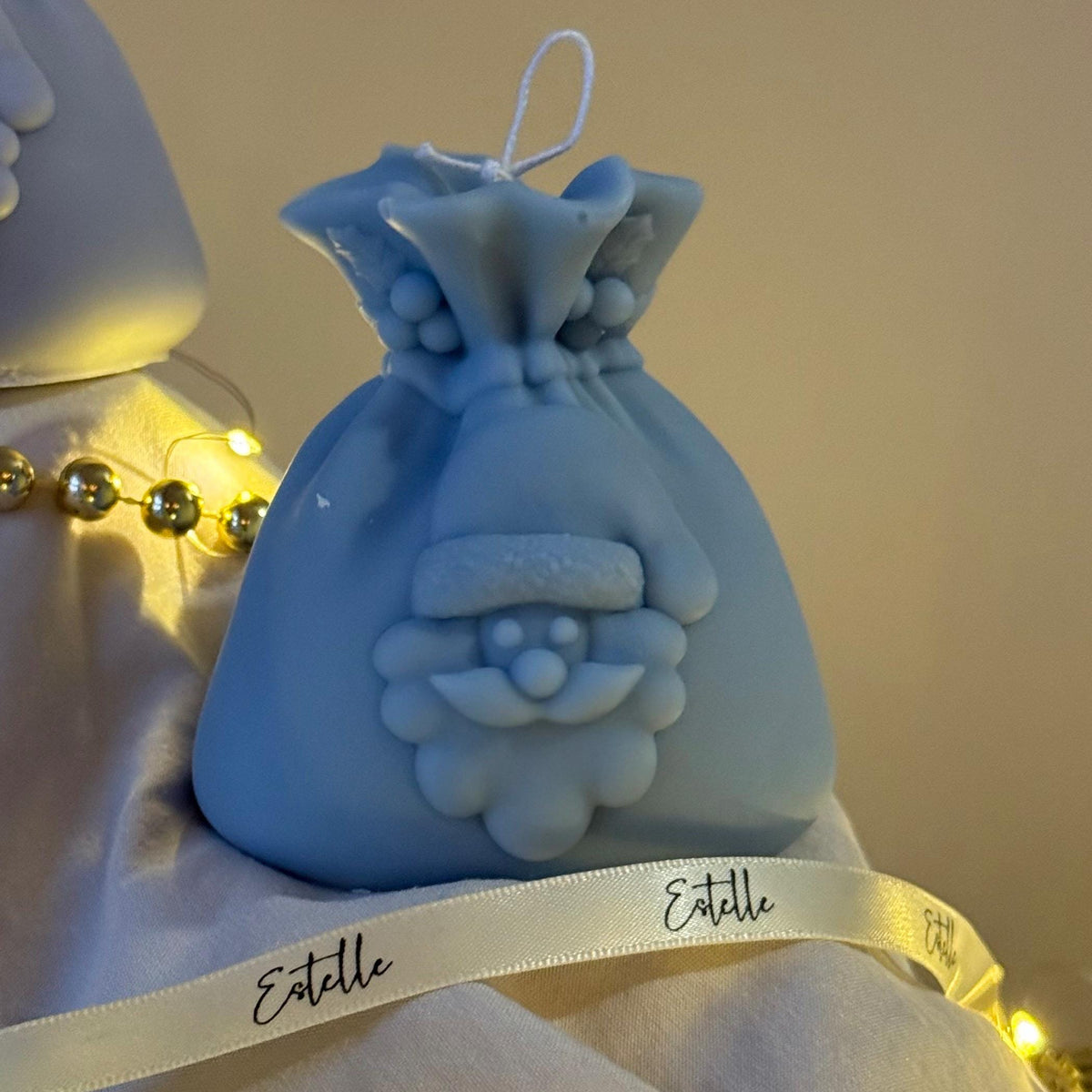 Santa Sack Soy Candle | Hand-Poured Christmas Decor-3