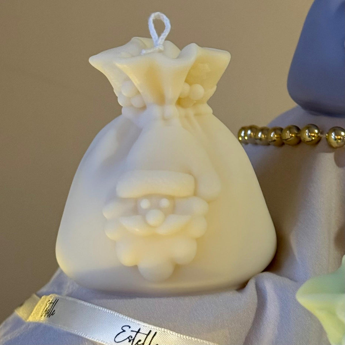 Santa Sack Soy Candle | Hand-Poured Christmas Decor-4