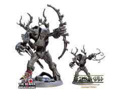 Barkwraith Primordial C, Ent, Monster, Fey, Dryad, DnD, Elven- High Quality Resin Printed 28mm 32mm Tabletop Miniature, Tough Figurine-1