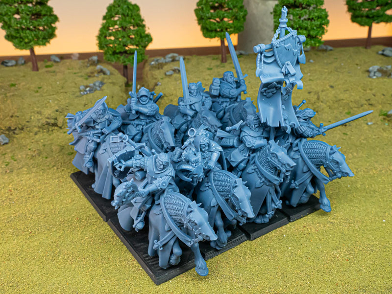 Join the Pilgrimage! Gallia mini set - 28/32mm Scale Premium Resin Models for Wargaming and RPG, DnD, Human, Durable High Quality Miniatures-3