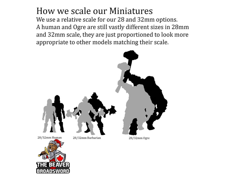 Corrupted Circus Warband Set - Monster, Fey, Undead, DnD, Fantasy- High Quality Resin Printed 28mm 32mm Tabletop Miniatures, Tough Figurine-7