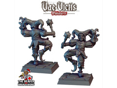 Corrupted Circus Member D, Monster, Fey, Undead, DnD, Fantasy- High Quality Resin Printed 28mm 32mm Tabletop Miniatures, Tough Figurine Mini-1