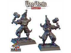 Corrupted Circus Member E, Monster, Fey, Undead, DnD, Fantasy- High Quality Resin Printed 28mm 32mm Tabletop Miniatures, Tough Figurine Mini-1
