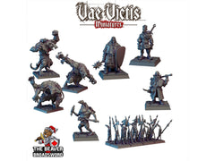 Rat Giants Complete mini set- Monster, Mutant - DnD, Fantasy, High Quality Resin Printed 28mm 32mm Tabletop Miniatures Tough Figurine-1