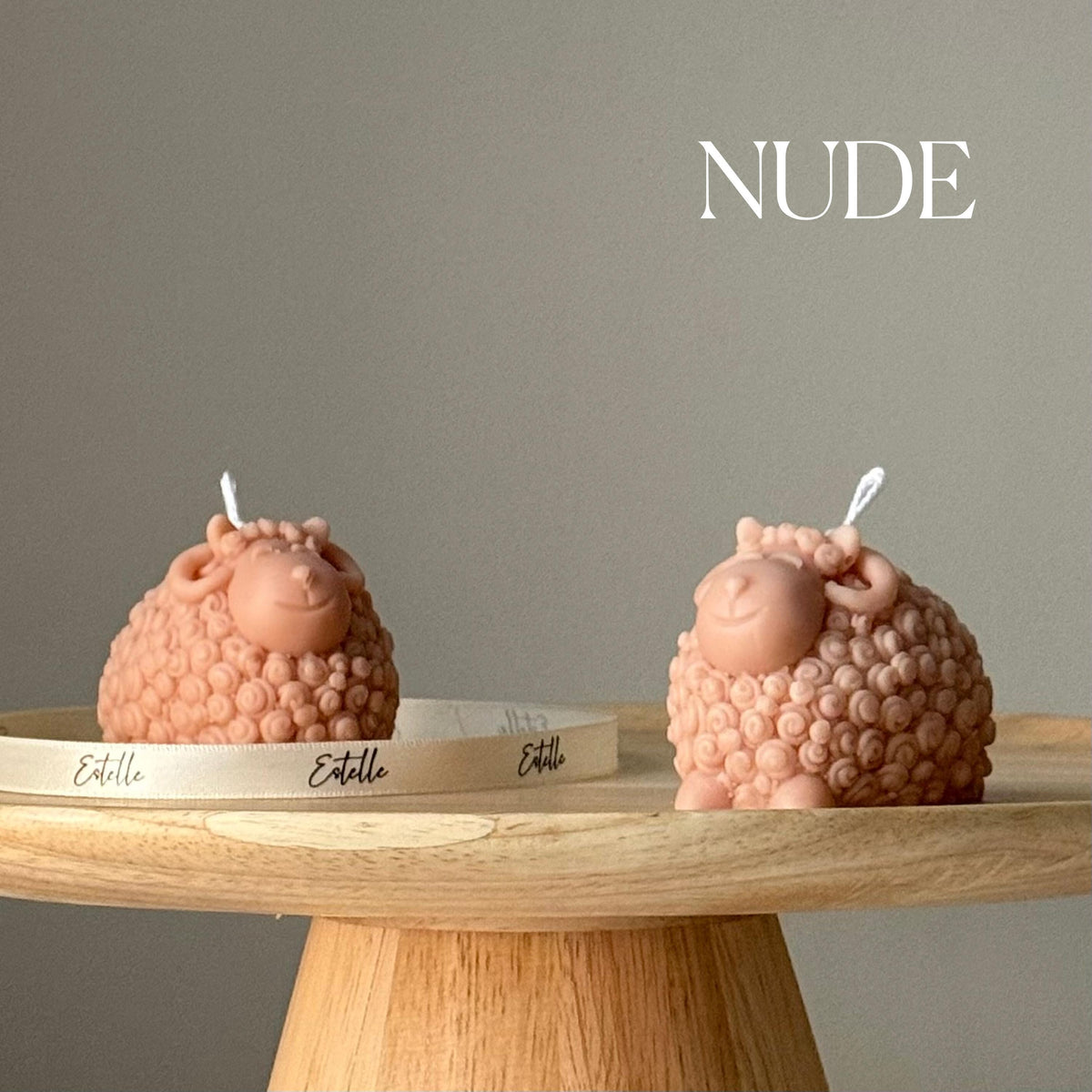 Sheep Soy Candle | Handmade Sculptural Home Decor-2