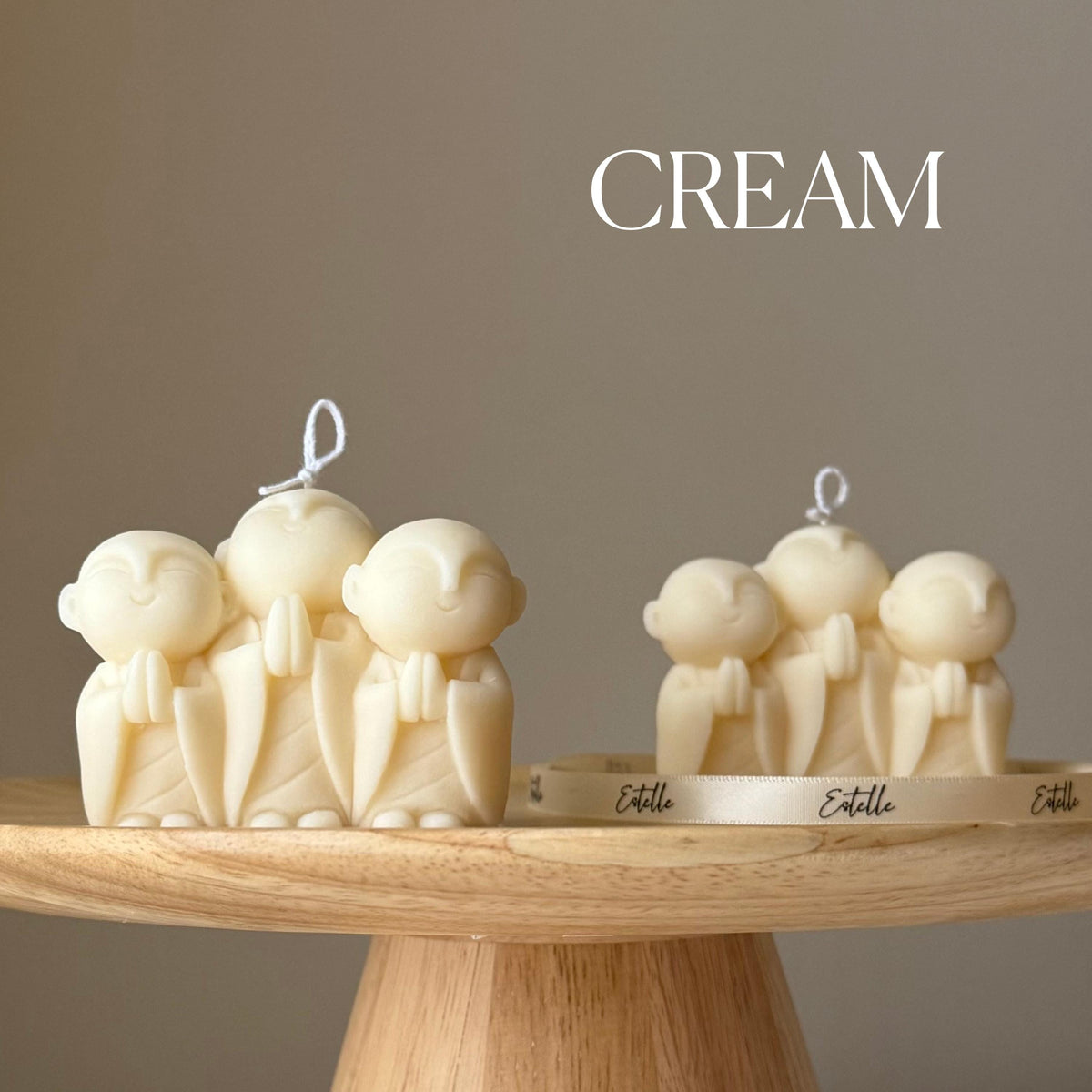 Handmade Monk Candle | Soy Wax Home Decor-3