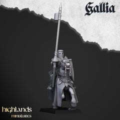 Young Knights of Gallia mini set - 28/32mm Scale Premium Resin Models for Wargaming and RPG, DnD, Human, Gallia Durable High Quality Cavalry-6
