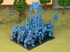 Join the Pilgrimage! Gallia mini set - 28/32mm Scale Premium Resin Models for Wargaming and RPG, DnD, Human, Durable High Quality Miniatures-5