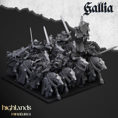 Join the Pilgrimage! Gallia mini set - 28/32mm Scale Premium Resin Models for Wargaming and RPG, DnD, Human, Durable High Quality Miniatures-2