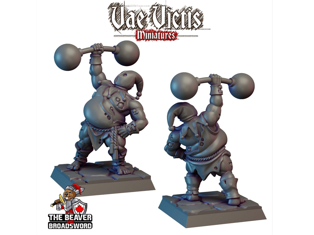Corrupted Circus Mini Set - Monster, Fey, Undead, DnD, Fantasy- High Quality Resin Printed 28mm 32mm Tabletop Miniatures, Tough Figurine-4