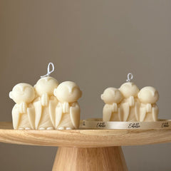 Handmade Monk Candle | Soy Wax Home Decor-1