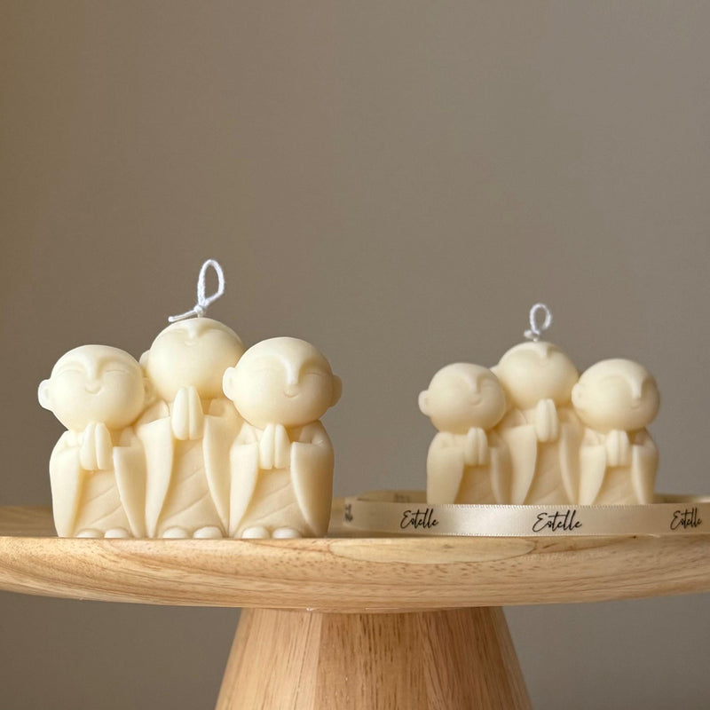 Handmade Monk Candle | Soy Wax Home Decor-1
