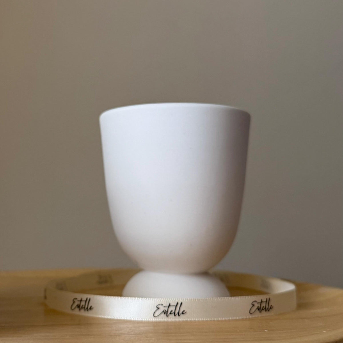 Jesmonite Vase Jar Soy Candle: Handmade Scented Container Candle-2