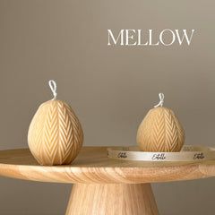 Easter Egg Soy Candle: Handmade Sculptural Home Decor-4