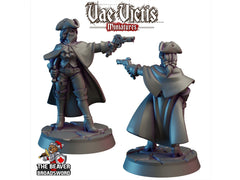 Highway Woman - Human, Bandit, Rogue, DnD, Fantasy- High Quality Resin Printed 28mm 32mm Tabletop Miniatures, Tough Figurine-1