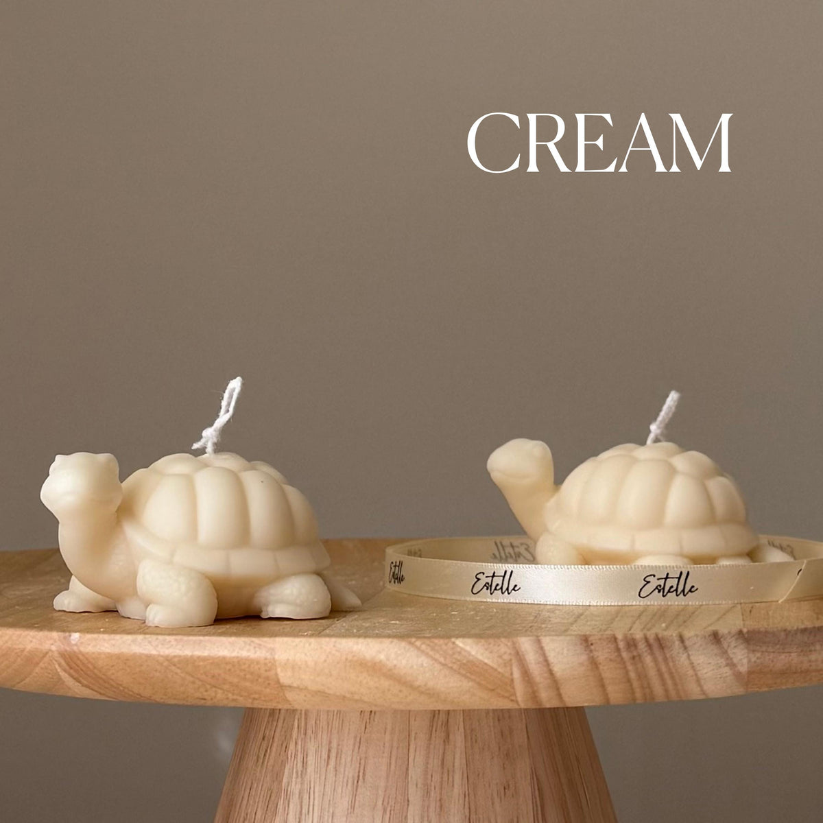 Handmade Soy Turtle Candle: Sculptural Art Gift-3
