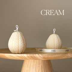 Easter Egg Soy Candle: Handmade Sculptural Home Decor-3