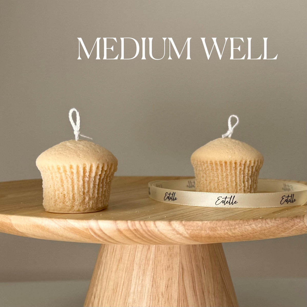 Handmade Cupcake Soy Candle: Trendy Vegan Home Decor-3