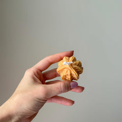Walnut Shaped Candle | Handmade Soy Pillar Candle, Home Decor-2